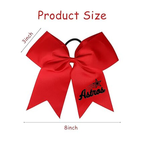 Astros Hair Bows Thumbnail