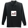 Long Sleeve Silk Touch Polo with Pocket Thumbnail