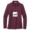 Women's Silk Touch Long Sleeve Polo Thumbnail